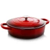 Best deal 👍 Crock-Pot Artisan 5 Qt. Enameled Cast Iron Braiser Pan With Self Basting Lid 😉