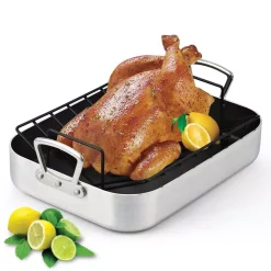 Coupon 🌟 Cook N Home 12 Qt. Aluminum Roasting Pan ✨