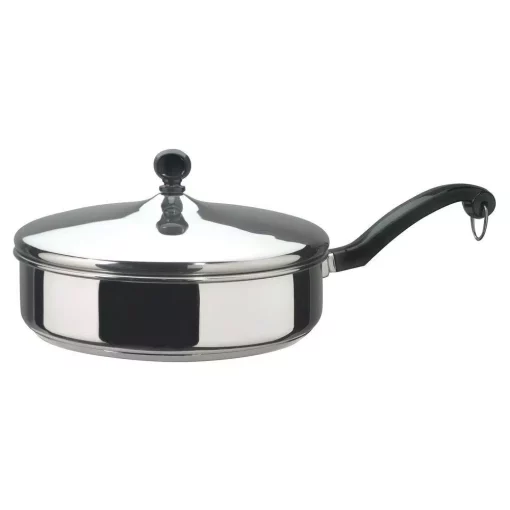 Budget 🥰 Farberware Classic Series 8 In. Stainless Steel Nonstick Frying Pan With Glass Lid 🔥 -Cheap Cookware Shop unnamed file 100