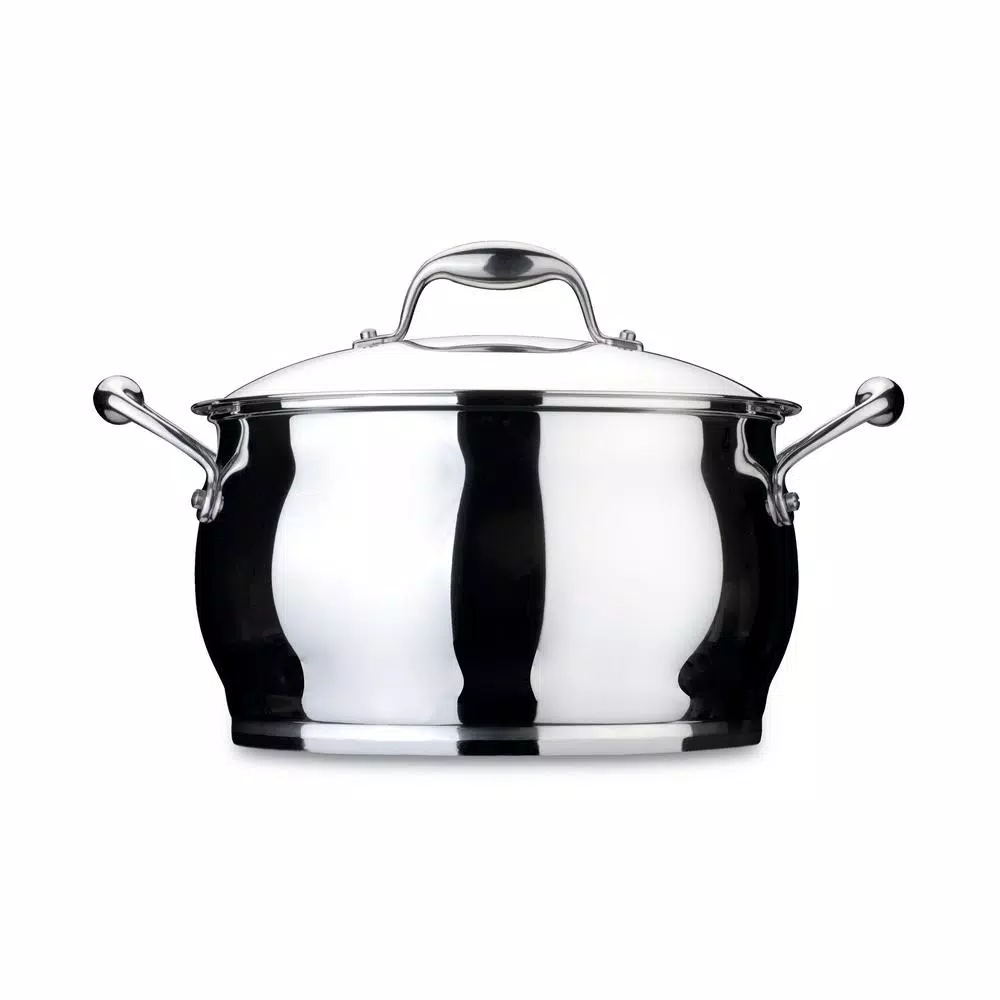 Flash Sale 😀 BergHOFF Essentials Zeno 10.6 Qt. Stainless Steel Stock Pot With Glass Lid 🔔 1 Flash Sale 😀 BergHOFF Essentials Zeno 10.6 Qt. Stainless Steel Stock Pot With Glass Lid 🔔