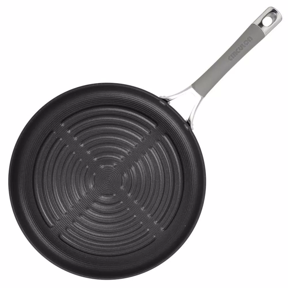 Brand new π€© Circulon Elementum 11 In. Hard-Anodized Aluminum Nonstick Grill Pan In Oyster Gray β€οΈ 2 Brand new π€© Circulon Elementum 11 In. Hard-Anodized Aluminum Nonstick Grill Pan In Oyster Gray β€οΈ - Image 2