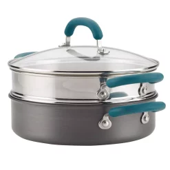 Promo 💯 Rachael Ray 3 Qt. Create Delicious Hard Anodized Aluminum Nonstick Steam Set, Gray 🤩 -Cheap Cookware Shop unnamed file 1112