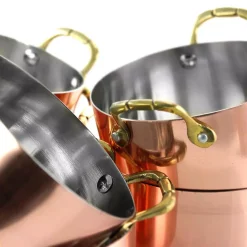 New 🔔 Gibson Home Rembrandt 0.5 Qt. Round Stainless Steel Dutch Oven In Copper 6-Pack 🛒 -Cheap Cookware Shop unnamed file 1118