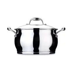 Best Pirce 🥰 BergHOFF Essentials Zeno 7 Qt. Stainless Steel Stock Pot With Glass Lid 🛒