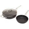Brand new 🧨 Starfrit The Rock 3-Piece Cookware Set With Riveted Cast Stainless Steel Handles ✔️