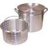 Cheap 🔔 King Kooker 60 Qt. Aluminum Stock Pot In Silver With Lid 🎁