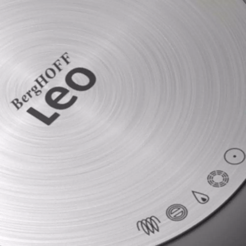 Discount π BergHOFF Leo 10 In. Aluminum Nonstick Grill Pan In Grey π 3 Discount π BergHOFF Leo 10 In. Aluminum Nonstick Grill Pan In Grey π - Image 3