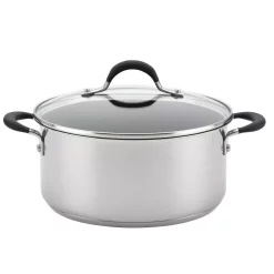 Top 10 🥰 Circulon Momentum 5 Qt. Round Stainless Steel Nonstick Dutch Oven With Glass Lid 🛒