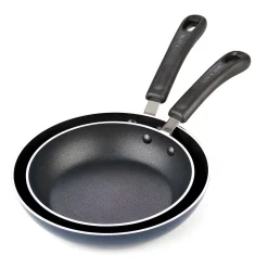Best deal 🥰 Cook N Home 2-Piece Aluminum Nonstick Saute Pan Set In Blue ✔️