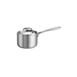 Outlet ๐ Tramontina Gourmet Tri-Ply Clad 1.5 Qt. Stainless Steel Sauce Pan With Lid ๐