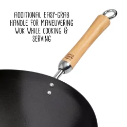 Budget π Honey-Can-Do Joyce Chen 14 In. Black With Birchwood Handle Carbon Steel Non-Stick Wok π 12 Budget π Honey-Can-Do Joyce Chen 14 In. Black With Birchwood Handle Carbon Steel Non-Stick Wok π -Cheap Cookware Shop unnamed file 1266