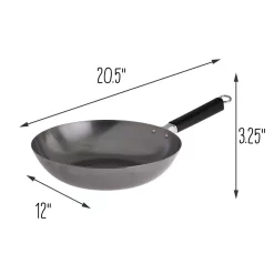 Best reviews of ⌛ Honey-Can-Do Joyce Chen 12 In. Silver Carbon Steel Stir Fry Pan With Ergonomic Handle 😉 -Cheap Cookware Shop unnamed file 1321