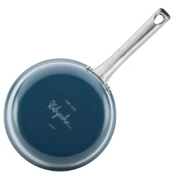 Flash Sale 🔔 Ayesha Curry Home Collection 3 Qt. Aluminum Nonstick Sauce Pan In Twilight Teal With Glass Lid 😀 -Cheap Cookware Shop unnamed file 134