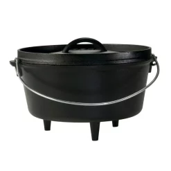 Best Pirce 😀 Lodge 5 Qt. Cast Iron Deep Dutch Oven With Lid And Bail Handle 🛒