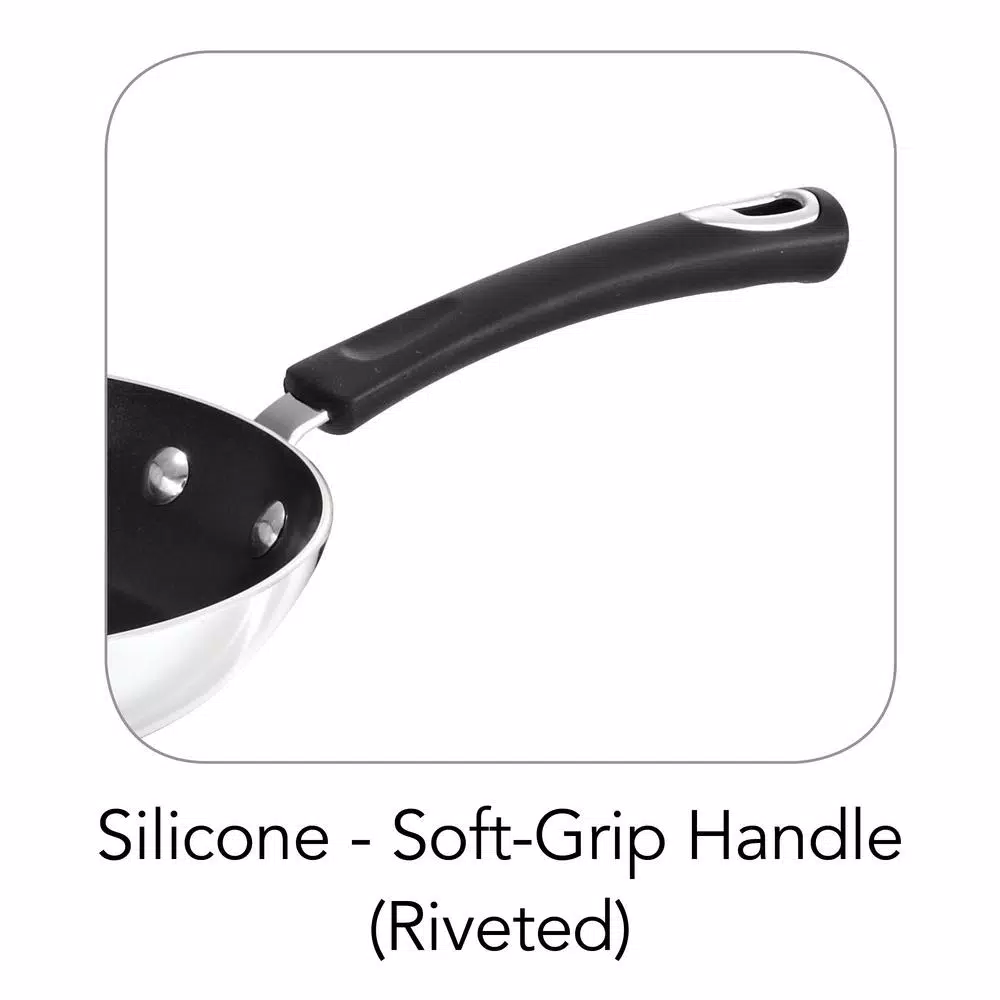 Best Pirce π Tramontina Style Polished 8 In. Aluminum Nonstick Frying Pan In Mirror-Polished β 3 Best Pirce π Tramontina Style Polished 8 In. Aluminum Nonstick Frying Pan In Mirror-Polished β - Image 3