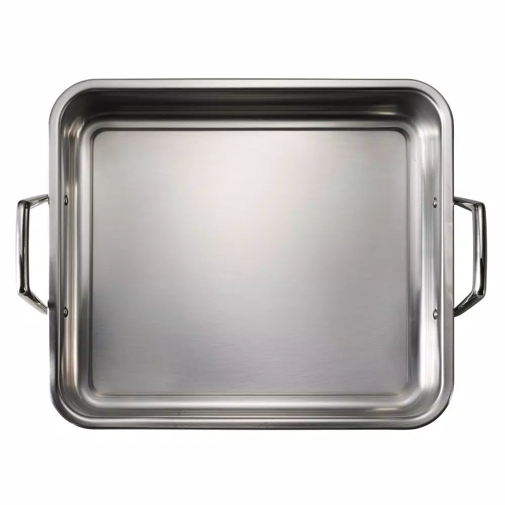 Promo 🌟 Tramontina Gourmet Prima 9.5 Qt. Stainless Steel Roasting Pan 🛒 2 Promo 🌟 Tramontina Gourmet Prima 9.5 Qt. Stainless Steel Roasting Pan 🛒 - Image 2