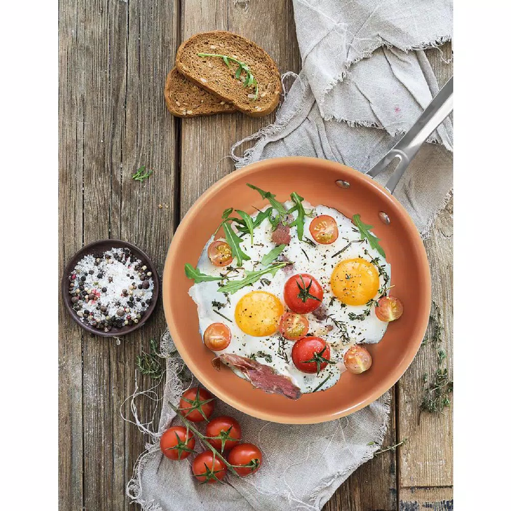 Flash Sale ⌛ Gotham Steel 20-Piece Aluminum Ti-Ceramic Nonstick Cookware And Bakeware Set In Red ✨ 5 Flash Sale ⌛ Gotham Steel 20-Piece Aluminum Ti-Ceramic Nonstick Cookware And Bakeware Set In Red ✨ - Image 5