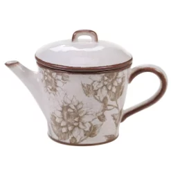 Cheap 🎁 Certified International Toile Rooster 32 Oz. Teapot ❤️