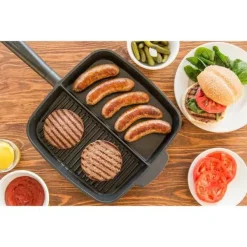Flash Sale β MasterPan Sectional Series 11 In. Cast Aluminum Nonstick Grill Pan In Black With Split Section 𧨠9 Flash Sale β MasterPan Sectional Series 11 In. Cast Aluminum Nonstick Grill Pan In Black With Split Section 𧨠-Cheap Cookware Shop unnamed file 1401