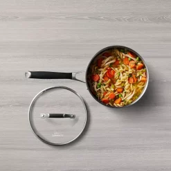 Deals 👏 Calphalon Select 3.5 Qt. Stainless Steel Sauce Pan With Glass Lid 🎁 -Cheap Cookware Shop unnamed file 1409