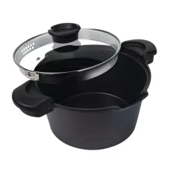 Cheap ✨ MasterPan Innovative Series 5 Qt. Cast Aluminum Non-Stick Stock N Pasta Pot In Black With Easy Pour Strainer And Glass Lid 👍 -Cheap Cookware Shop unnamed file 1427