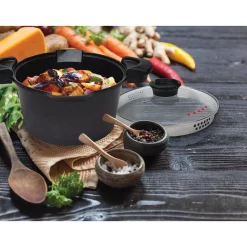 Cheap ✨ MasterPan Innovative Series 5 Qt. Cast Aluminum Non-Stick Stock N Pasta Pot In Black With Easy Pour Strainer And Glass Lid 👍 -Cheap Cookware Shop unnamed file 1430