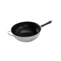 Best reviews of 🔥 Nordic Ware Rangeware 12.5 Steel Nonstick Wok In Black ⌛