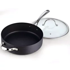 New ⌛ Cooks Standard 5 Qt. Hard-Anodized Aluminum Nonstick Deep Saute Pan In Black With Glass Lid 🧨 -Cheap Cookware Shop unnamed file 148