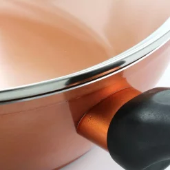 Discount ✨ Gibson Home Home Cuisine 3 Qt. Aluminum Ceramic Nonstick Saute Pan In Copper With Glass Lid 🔥 -Cheap Cookware Shop unnamed file 1493