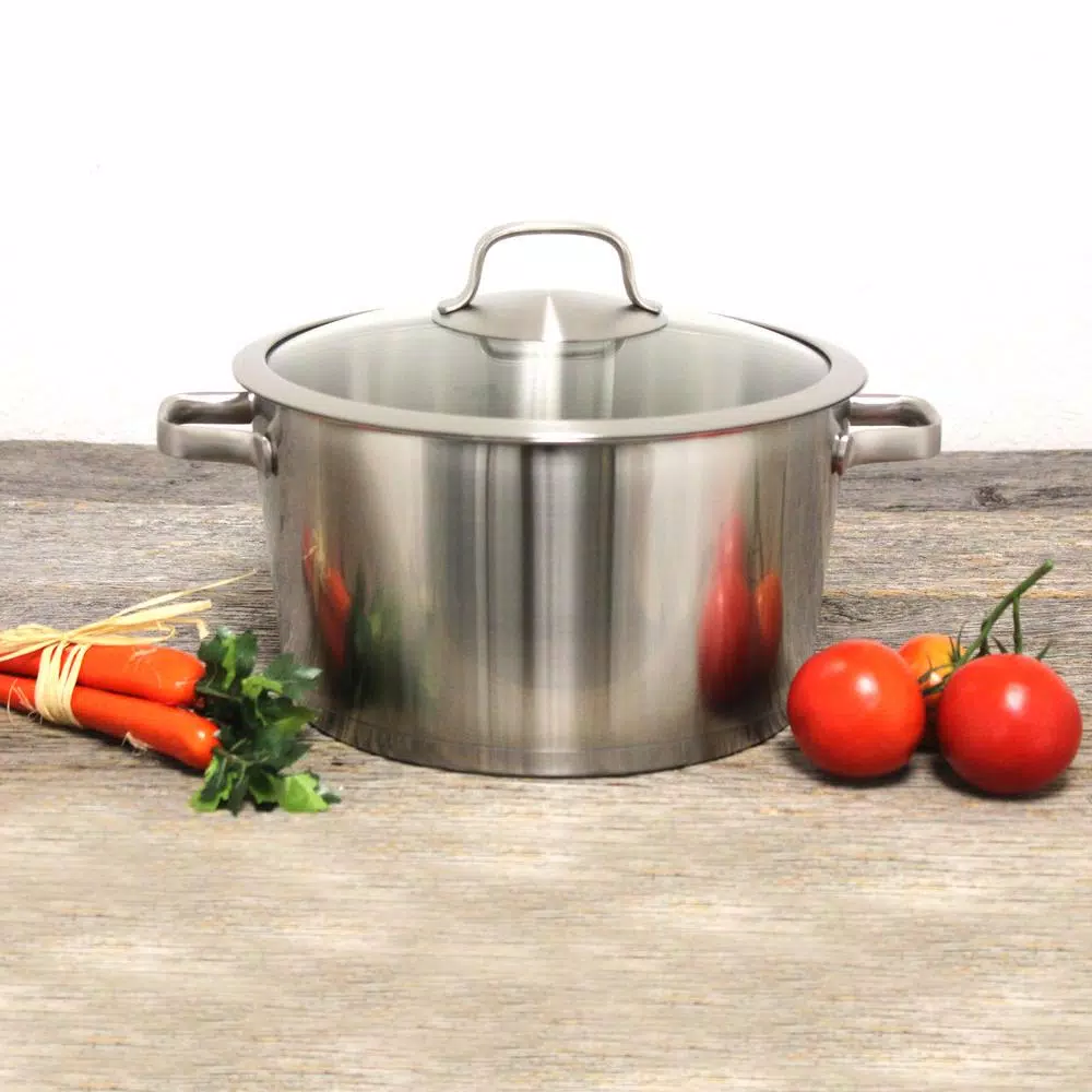 Best deal π₯° BergHOFF Essentials Manhattan 8.8 Qt. Stainless Steel Stock Pot With Glass Lid β€οΈ 3 Best deal π₯° BergHOFF Essentials Manhattan 8.8 Qt. Stainless Steel Stock Pot With Glass Lid β€οΈ - Image 3