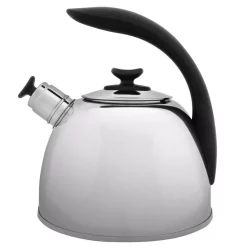 Outlet 🎁 BergHOFF Essentials 10-Cup Stainless Steel Whistle Kettle 🌟