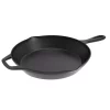 Best deal 🔥 Classic Cuisine 12 In. Cast Iron Skillet In Black With Pour Spout 👏