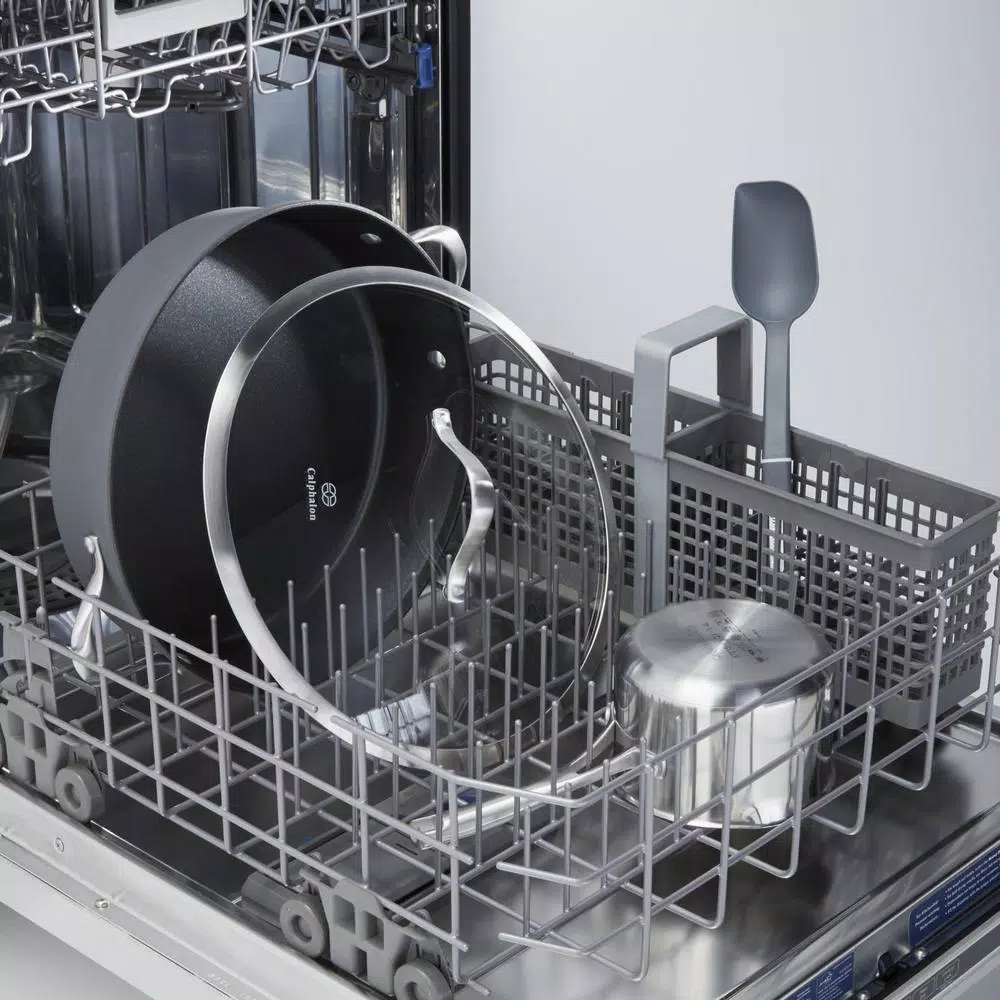 Promo 👍 Calphalon Contemporary 7 Qt. Aluminum Nonstick Saute Pan In Black With Glass Lid ✔️ 3 Promo 👍 Calphalon Contemporary 7 Qt. Aluminum Nonstick Saute Pan In Black With Glass Lid ✔️ - Image 3