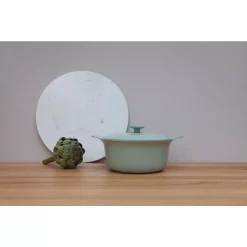 Best Pirce 🎉 BergHOFF Ron 4.4 Qt. Cast Iron Stock Pot In Green With Lid 🤩 -Cheap Cookware Shop unnamed file 1573