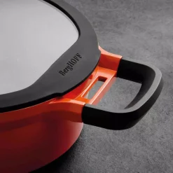 Hot Sale 💯 BergHOFF GEM Stay Cool 4.1 Qt. Cast Aluminum Nonstick Saute Pan In Orange With Glass Lid 💯 -Cheap Cookware Shop unnamed file 1608