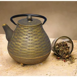Best reviews of 😉 Old Dutch Orimono 5.13-Cup Teapot In Black And Gold 💯 -Cheap Cookware Shop unnamed file 1629