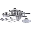Hot Sale 🛒 SPT 11-Piece Stainless Steel Cookware Set 👏