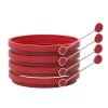 Discount 🎁 Chef Buddy Nonstick Silicone Egg Ring Molds (4-Pack) ❤️