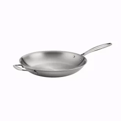 Cheapest ๐งจ Tramontina Gourmet Tri-Ply Clad 12 In. Stainless Steel Frying Pan With Helper Handle ๐
