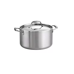 Flash Sale ๐ฅฐ Tramontina Gourmet Tri-Ply Clad 6 Qt. Stainless Steel Sauce Pot With Lid ๐