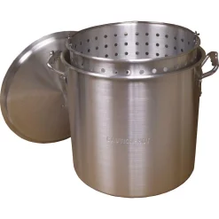 Wholesale 👍 King Kooker 160 Qt. Aluminum Stock Pot In Silver With Lid ✔️