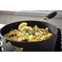 Coupon 🎉 Calphalon Select Space Saving 3.5 Qt. Hard-Anodized Aluminum Nonstick Sauce Pan In Black With Glass Lid 🔥 -Cheap Cookware Shop unnamed file 1690