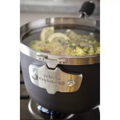 Coupon 🎉 Calphalon Select Space Saving 3.5 Qt. Hard-Anodized Aluminum Nonstick Sauce Pan In Black With Glass Lid 🔥 -Cheap Cookware Shop unnamed file 1691