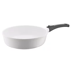 Best Pirce 👍 Berndes Vario Click Pearl 6 Qt. Cast Aluminum Ceramic Nonstick Saute Pan In White ⌛
