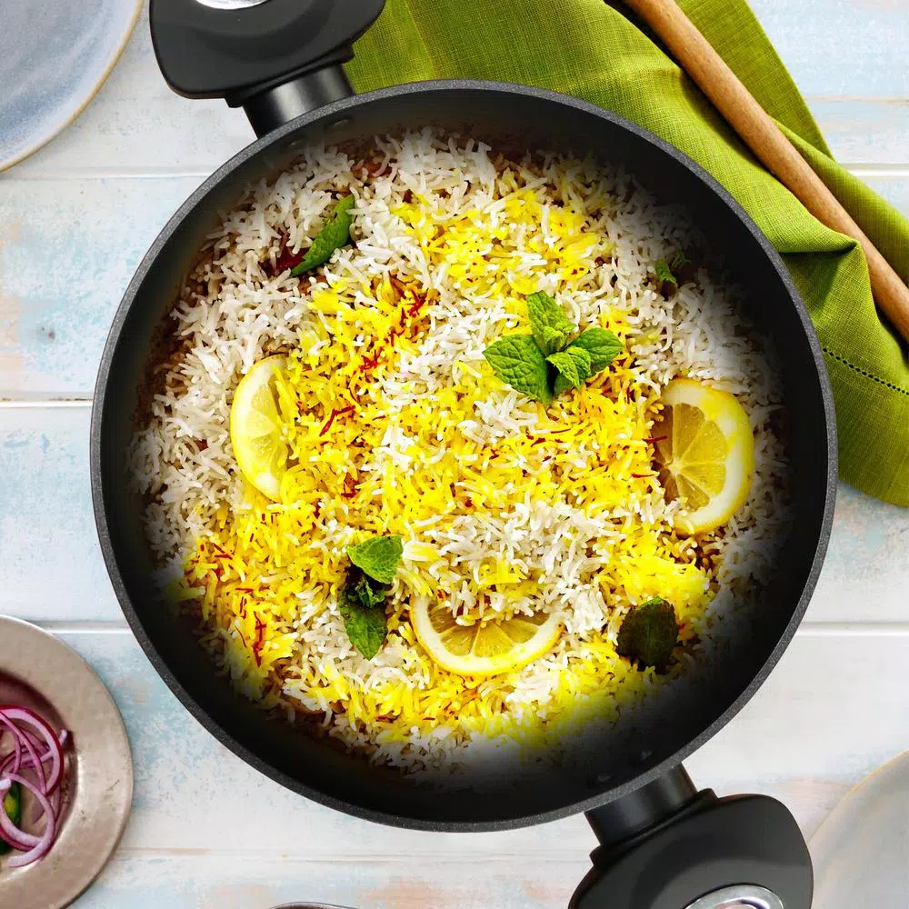 Discount ๐ Oster Allston 4.2 Qt. Round Aluminum Nonstick Dutch Oven In Gray With Glass Lid ๐ 4 Discount ๐ Oster Allston 4.2 Qt. Round Aluminum Nonstick Dutch Oven In Gray With Glass Lid ๐ - Image 4