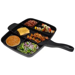 Best Pirce 👏 MasterPan Sectional Series 15 In. Cast Aluminum Nonstick Skillet In Black 🌟 -Cheap Cookware Shop unnamed file 1741
