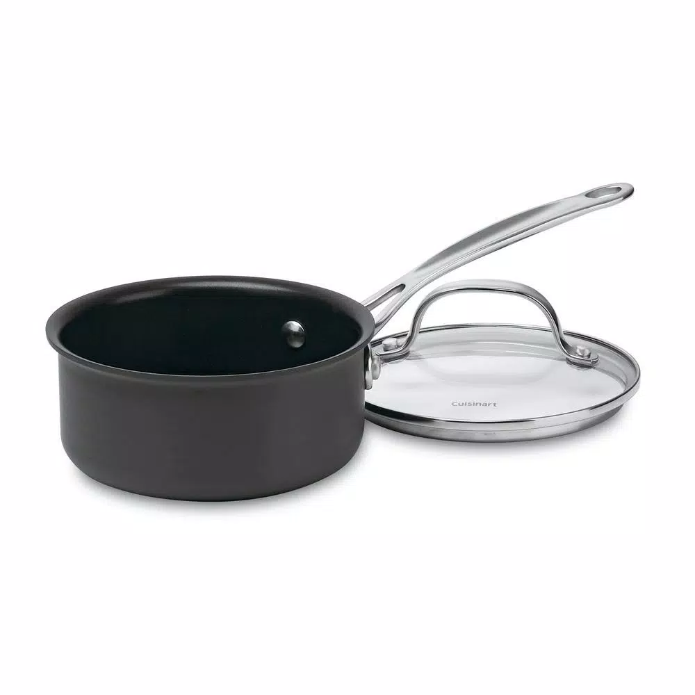 Deals ๐ Cuisinart Chefโs Classic 1 Qt. Hard-Anodized Aluminum Nonstick Saute Pan In Black With Glass Lid ๐ 2 Deals ๐ Cuisinart Chefโs Classic 1 Qt. Hard-Anodized Aluminum Nonstick Saute Pan In Black With Glass Lid ๐ - Image 2