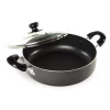 Brand new 🎁 Better Chef 14 In. Aluminum Nonstick Frying Pan In Gray With Glass Lid 🔔