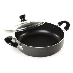 Brand new π Better Chef 14 In. Aluminum Nonstick Frying Pan In Gray With Glass Lid π