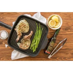 Hot Sale ⭐ MasterPan Sectional Series 11 In. Cast Aluminum Nonstick Grill Pan In Black 🥰 -Cheap Cookware Shop unnamed file 1774